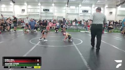 44 lbs Round 3 (6 Team) - Hunter Stark, Contenders WA vs Ezra Hill, 84 Athletes