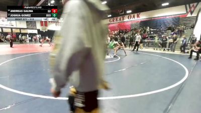 113 lbs Cons. Round 2 - Joshua Gomez, Brea Olinda vs Andreas Galina, Riverside Poly