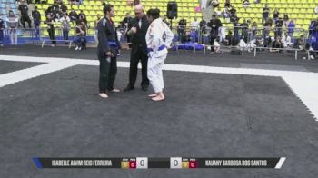 Kauany Barbosa Dos Santos vs ISABELLE ALVIM REIS FERREIRA 2026 CBJJE International BJJ Championships