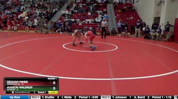 126 lbs Round 1 (10 Team) - Graham Miner, Homewood HS vs Hudson Waldrop, Mcadory
