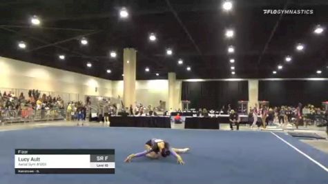Lucy Ault - Floor, Aerial Gym #1201 - 2021 USA Gymnastics Development Program National Championships