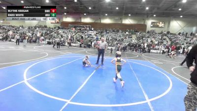 37 lbs Quarterfinal - Blythe Keegan, Damonte Mustangs WC vs Enzo White, Argonaut Jr Mustangs