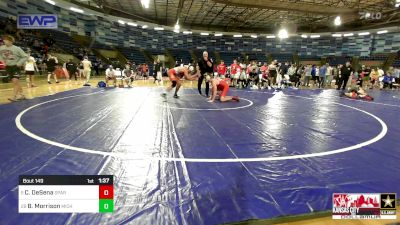 144 lbs Round Of 32 - Charlie DeSena, Spartan RTC@LHP vs Bryce Morrison, Michigan Premier WC