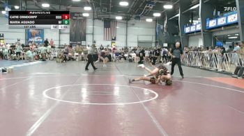 107 lbs Rr Rnd 1 - Catie Orndorff, Roughneck Wrestling Club vs Maria Aguado, MF Angels