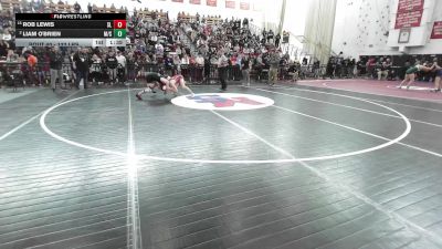 132 lbs Round Of 16 - Rob Lewis, Silver Lake vs Liam O'brien, Marblehead/Swampscott