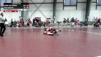 184 lbs Consi Of 16 #2 - Daniel De Almeida, Springfield vs SAM COWETTE, Plymouth