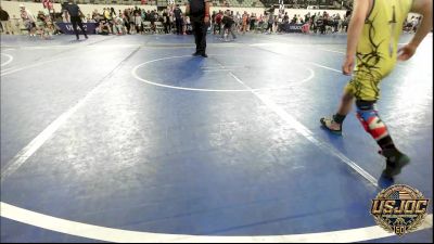 52 lbs Consi Of 8 #2 - Maverick Williams, Tuttle Wrestling vs Jackson Fernandez, Cotton County Wrestling Club
