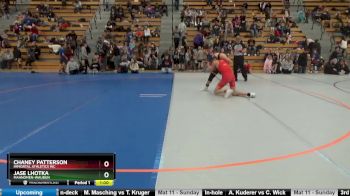 160 lbs Round 3 - Chaney Patterson, Immortal Athletics WC vs Jase Lhotka, Mahnomen-Waubun