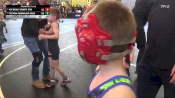 50 lbs Cons. Round 2 - Ka`Brae Grady SE6, Nelsonville-York vs Triton Gremling NW2, PAW