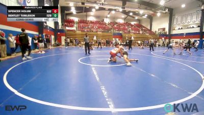 155 lbs Consolation - Spencer Holum, Northwast Take Down Club vs Bentley Tumleson, Fort Gibson Youth Wrestling