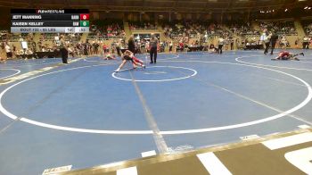 85 lbs Consi Of 8 #2 - Jett Manning, Barnsdall Youth Wrestling vs Kaisen Kelley, Raw Wrestling Club