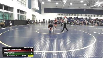 100 lbs Cons. Round 4 - Kate Vargas, Arroyo vs Hayden Yanagisawa, Mayfair