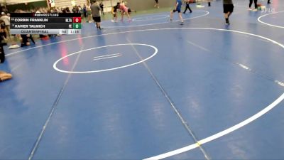 90 lbs Quarterfinal - Corbin Franklin, Next Level Training Academy vs Xavier Talmich, Pomona Elite