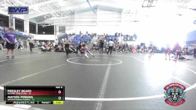 105 lbs Round 3 (4 Team) - Presley Beard, Victory Wrestling vs Maysen Perkins, Untouchables Purple