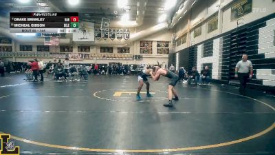 144 lbs Champ. Round 1 - Micheal Gibson, Belleville East vs Drake Brinkley, Hannibal