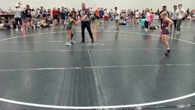 71 lbs Round 5 (10 Team) - Kayleigh Vest, Backyard Brawlers vs Jolee Bryant, Oklahoma Mafia