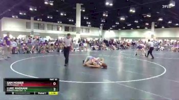 126 lbs Round 2 (16 Team) - Sam Mosier, Delta Eagles vs Luke Magnani, Bubbletown Mat