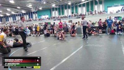 76 lbs Round 3 (10 Team) - JT Sinsabaugh, Glasgow WA vs Brendon Murphy, Gate Keepers Athletics