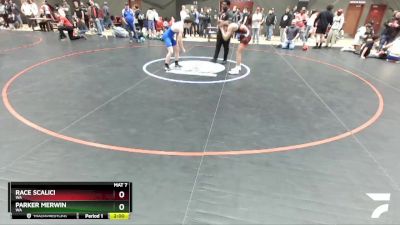 138 lbs Cons. Round 2 - Race Scalici, WA vs Parker Merwin, WA