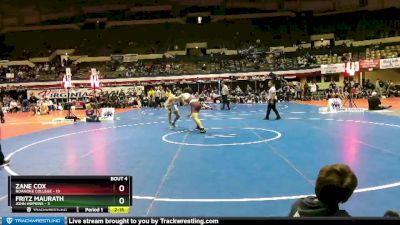 157 lbs Placement (4 Team) - Fritz Maurath, John Hopkins vs Zane Cox, Roanoke College