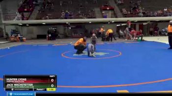 53 lbs Round 2 - Hunter Lyons, Panther Wrestling vs Jack Wachstetter, Falcon Youth Wrestling Club