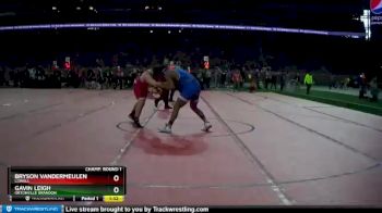 D2-285 lbs Champ. Round 1 - Gavin Leigh, Ortonville Brandon vs Bryson Vandermeulen, Lowell