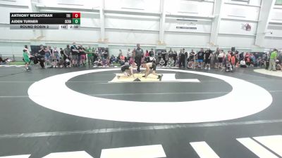 92 lbs Round Robin 3 - Anthony Weightman, Tri State Hammers - EL vs Aiden Turner, ScrapYard Wrestling Club - EL