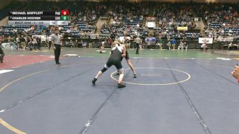 2 - 144 lbs 5th Place Match - Charles Hoover, Stonewall Jackson High School vs Michael Shifflett, Page County