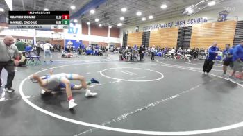 106 lbs Cons. Round 5 - Manuel Cacoilo, Gilroy vs Xzavier Gomez, Cleveland