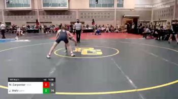 132 lbs Prelims - Micheal Carpenter, Team Thunder vs Jacob Wehr, Lost Boys WC