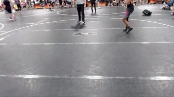 140 lbs Round 2 - Antonio Martinez, Roundtree Wreslting Academy vs Triston Johnson, Mighty Warriors Wrestling Acad