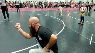 56 lbs Round 3 (6 Team) - Dawson Adkison, Panhandle Pitbulls vs Cameron Arnott, Bucs