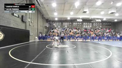 120 lbs Cons. Round 3 - Jacob Fimbres, Stockdale vs Hunter Winkle, Nipomo