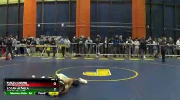 126 lbs Champ. Round 1 - Logan Alfalla, Club Not Yet Listed vs Maceo Eramo, Long Beach Gladiators