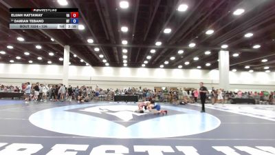 126 lbs Cons. Round 4 - Elijah Hattaway, GA vs Damian Tebano, NY