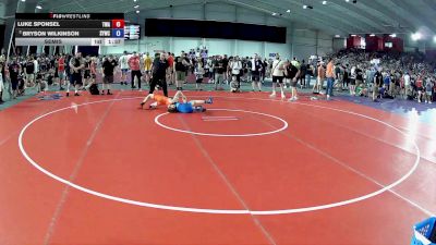 92 lbs Semis - Luke Sponsel, The Wrestling Academy vs Bryson Wilkinson, SCN Youth Wrestling Club