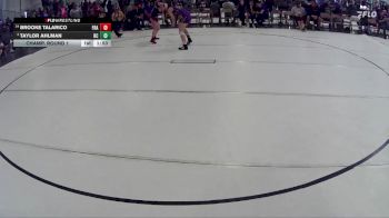 148 lbs Champ. Round 1 - Taylor Ahlman, Battle Creek vs Brooke Talarico, Franklin
