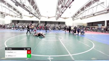 147-H lbs Round Of 64 - Fernando Avellan, Yale Street vs Domenic DiRico, Savage Wrestling Academy