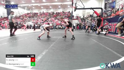 100 lbs Rr Rnd 2 - Connor Young, Husky WC vs Xander Montgomery, Skiatook Youth Wrestling