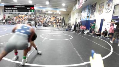 165 lbs Champ. Round 2 - Damian Ochoa, Trabuco Hills vs Jorge Nequiz, Westminster
