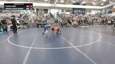 138 lbs Champ. Rd Of 32 - Jacob Lopez, Beat The Streets- Oxnard vs Jerricho Joshua Munson, Bear Cave Wrestling Club