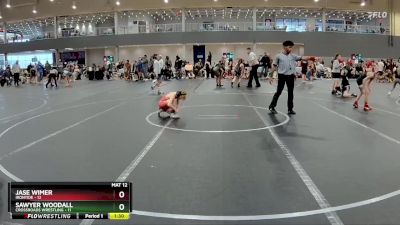 64 lbs Round 5 (6 Team) - Sawyer Woodall, Crossroads Wrestling vs Jase Wimer, Irontide