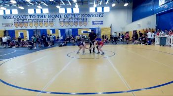 125 lbs Cons. Round 3 - Madison LaBar, Caveman vs Lily Calzadilla, Jensen Beach High School