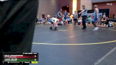 Round 2 - Cruz Lewandowski, East Kansas Eagles vs Cason Miller, Hamilton Wrestling