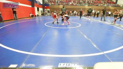 81-84 lbs Rr Rnd 2 - Caitlyn Staggers, Skiatook Youth Wrestling vs Kynliegh Oliver, Brushy Wrestling Club