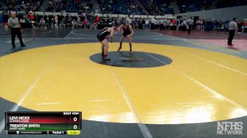 4A-145 lbs Quarterfinal - Trenton Smith, Sweet Home vs Levi Hicks, Klamath Union