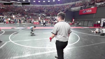 69 lbs Champ. Round 2 - Carter Neubert, Team Nazar Training Center vs Darin Diver Jr, Lakeland Wrestling Club