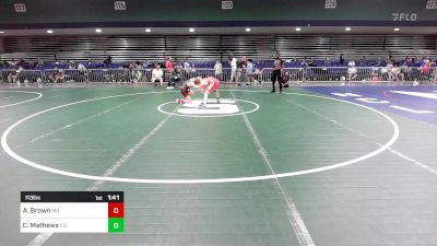 113 lbs Consi Of 16 #1 - Austin Brown, MO vs Cooper Mathews, CO