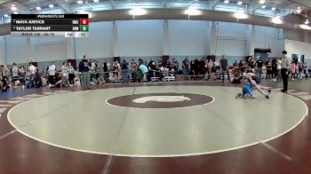 69-78 lbs Semifinal - Maya Justice, Highlands Wrestling Club vs Taylor Tarrant, Hanover Hawkeye Wrestling