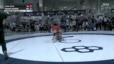 53 kg Cons. Sub-quarters - Elena Ivaldi, California vs Vanessa Ramirez, Colorado